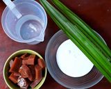 Foto langkah ke 1 dari resep Kue keranjang kukus.