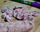 Foto del paso 1 de la receta: ÑOQUIS AL Pesto🌿con Chorizo Santarrosano...!😛