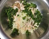 A picture of step 1 of Lauki quinoa parantha.