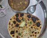 A picture of step 8 of Stuffed & fluffy Kulcha.