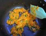 A picture of step 2 of Maggi man-chow soupy noodle 🍜.