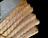 A picture of step 1 of Bread luchi.