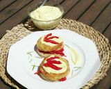 Foto del paso 10 de la receta: Hamburguesa de bacalao con pimientos asados