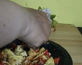 Foto langkah ke 4 dari resep Tempe Telur Penyet.