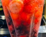 A picture of step 1 of A TRULY Fruit Slushie.