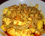 Foto langkah ke 9 dari resep Usus Putih Telur Bumbu Merah.