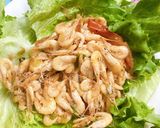 Hình bước làm 3 của món Tép sốt cà chua