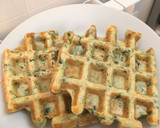 Foto del paso 4 de la receta: Gofres de espinacas (waffles)