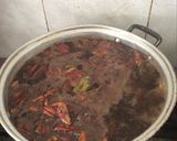 A picture of step 3 of Traditional Capirotada for Lent 🤤👌🏽.