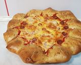 Pas rețetă Pizza cu margini umplute 12 fotografie