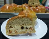 Foto langkah ke 11 dari resep Anabolic Pumpkin Sweet Cheese Raisin Buns |High Protein, Low Calorie, Sugar Free.