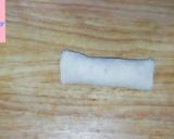 A picture of step 8 of Chicken tikka bread roll.