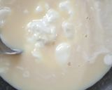 A picture of step 1 of Steamed Pineapple Yogurt Pudding.
