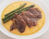 A picture of step 5 of Creamy Polenta with slow-cooked Lamb Shanks.