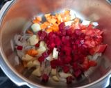 A picture of step 4 of Kerala Style Beetroot Pulav.