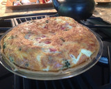 A picture of step 7 of Quiche with Ham and Asparagus.