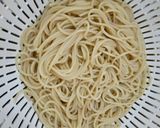 Une image de l'étape 1 de Spaghetti au thon.