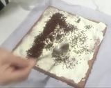 Foto langkah ke 10 dari resep Roll cake brownies batik.