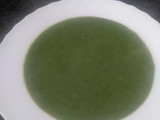 Crema de espinacas