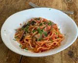 A picture of step 6 of 🍝 Aubergine tomato sauce pasta - or you call it eggplant?.
