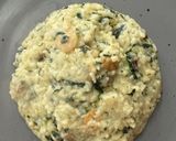 Foto del paso 7 de la receta: Risotto de gambas, espinacas y champiñones (arroz)