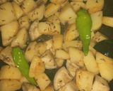 A picture of step 5 of Methi aloo bengan sabzi.