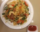 Hình bước làm 7 của món Bún gạo xào thập cẩm