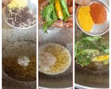 तुरीच्या दाण्यांची आमटी (toorichya danaychi amti recipe in marathi) रेसिपी स्टेप 2 फोटो 