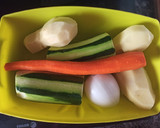 Foto del paso 1 de la receta: Tortilla y pastel de verduras, dos recetas en una