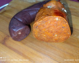 Foto del paso 2 de la receta: Habitas con verduras, morcilla y sobrasada
