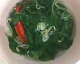 Foto langkah ke 4 dari resep Sayur bayam toge bening.