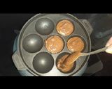 A picture of step 4 of Bourbon Biscuit Cake Baked in Appam Pan.