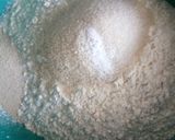 A picture of step 1 of Eggless Ginger doughnuts.