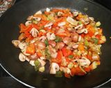 Foto del paso 4 de la receta: Fideos chinos con verduras