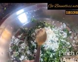 A picture of step 3 of Hara Bhara Parantha (Leafy wholeweat Flatbread).