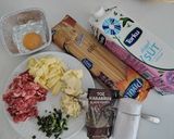 Foto langkah ke 1 dari resep Spaghetti Carbonara.