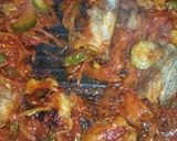 A picture of step 4 of Pasta and Chicken sauce 😋.
