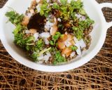 A picture of step 5 of Green Moong Dal Chaat.