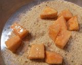 Foto del passaggio 5 della ricetta Cubetti di zucca gratinati