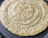 A picture of step 3 of Adairolls with gun powder.