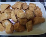 Foto langkah ke 3 dari resep Tahu Goreng Siram Sambel.