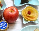 Hình bước làm 2 của món Táo ngâm mật ong