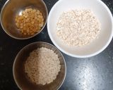 A picture of step 1 of High Protein South Indian Platter --- Quinoa Dosa ---- 3 In 1 Batter Recipe.