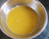 A picture of step 2 of Mango curry.