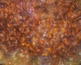 Foto del paso 2 de la receta: Frijoles bayos con carne mechada y repollo
