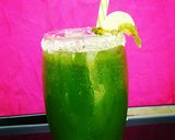 A picture of step 4 of Mint Margarita🍀💚.