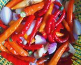 Foto langkah ke 3 dari resep 241. Sambal Ayam Suwir Kemangi.