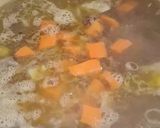 Foto langkah ke 3 dari resep Sup Ayam Makaroni.