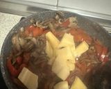 Foto del paso 4 de la receta Quesadillas con pimiento y champiñones