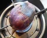 A picture of step 5 of Royal Dal Bati chokha.